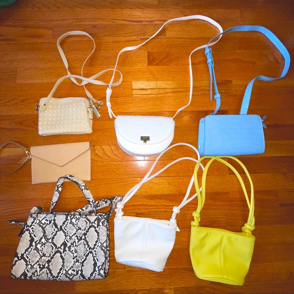 Small Crossbody Shoulder Bags (Bundle) x7 pieces